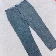 BEAMS ビームス　Mサイズ　カジュアルパンツ　ツイード　オフィス　グレー系のサムネイル