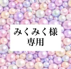 みくみく様専用