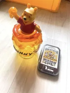 【値下げ】プーさん キャンディポット/ミッキー&ミニー フォーク・スプーンセット