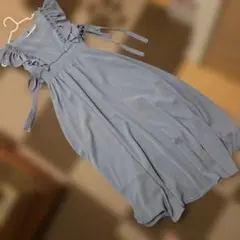 GRL ワンピース S　フリル　ロング