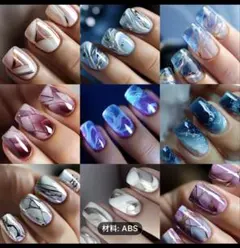 マーブルデザイン ネイルチップ 付け爪 全部セット♡