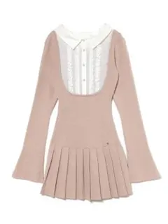 ANDMARY Lotta frill mini dress - メルカリ
