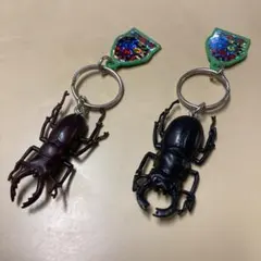 平成レトロ　ムシキングキーホルダー　レア物