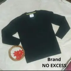 NO EXCESS 長袖ニット ブラック Mのサムネイル