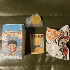 ポップマートLABUBU x ONE PIECEコラボ フィギュア　サンジ