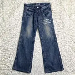 良品✨EDWIN デニム Lead コラボ 白ステッチ BT5553 綿 日本製