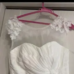 新品　花嫁ウエディングドレス 二次会 結婚式 パーティードレス白い 前撮り