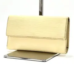 ルイヴィトン　エピ　ポルトトレゾールインターナショナル　クリームイエロー