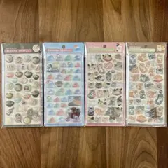 【正規品】ボンボンドロップシール　和柄（ラーメン、和猫、芝犬、富士山）