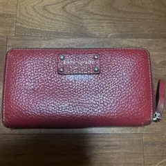 kate spade 赤 長財布