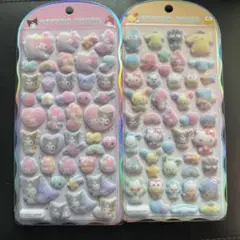 サンリオキャラクターズ サンリオ コットンパフィシール クロミ マイメロ 正規品