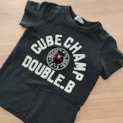 ミキハウス　DOUBLE.B　Tシャツ　１１０　ブラック