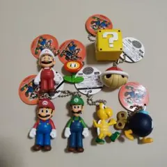 スーパーマリオ キーホルダー ８点セットのサムネイル