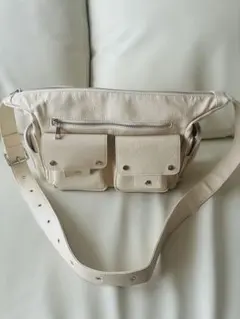 【新品未使用 】LAKOLE ZIPコンビポケットワンショルダーバッグ