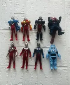 【まとめ売り】ウルトラマン　フィギュア　ソフビ　8体セット