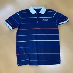 Cleveland Golf ポロシャツ ネイビー ボーダー Mのサムネイル