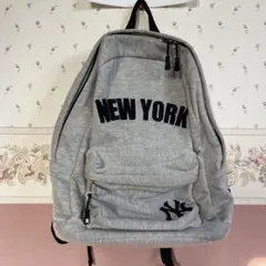 NEW YORK 刺繍　バックパック/ リュック