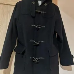 【ほぼ新品】GLOBAL WORK ダッフルコート黒 Lサイズ