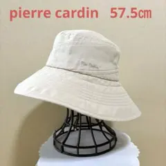 pierre cardin つば広帽　57.5㎝　リネン混　アルプス・カワムラのサムネイル