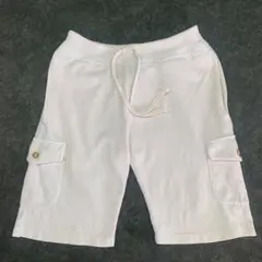 三喜タグ付き国内正規 ハイドロゲン ハーフパンツ ショートパンツ 白 Mサイズのサムネイル