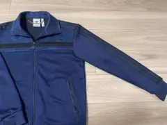 adidas ネイビー ジップアップ トレーナー L