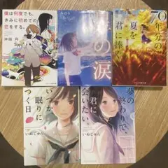 スターツ出版文庫　5冊まとめ売り 沖田円　みのり　櫻井千姫　いぬじゅん