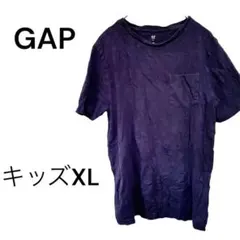 GAP KIDS Tシャツ キッズXL ネイビー　胸ポケット
