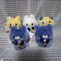 すくっとたっちさん②　ほしぞら マスコットサイズ　5種セット