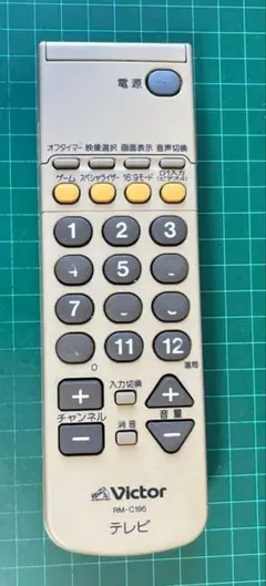 Victor RM-C195 テレビ用リモコン (152) - メルカリ
