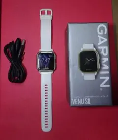 大値下【Bluetooth不良】Venu Sq White/Light Gold