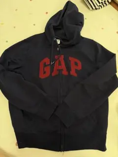 GAP ネイビーフルジップパーカー