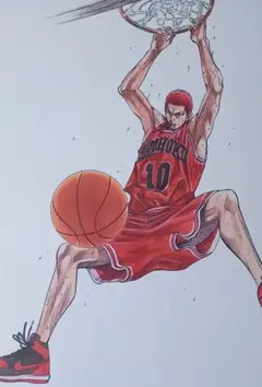 SLAM DUNK 桜木花道 B2ポスター 週刊少年ジャンプ展 - メルカリ