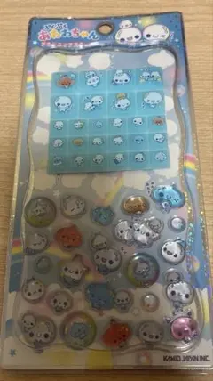 ぷくぷく　あわわちゃん　プチドロップ　ブロック　タイル　シール　セット