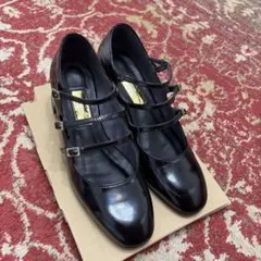 LeTalonGRISE ルタロングリーズ　パンプス　ヒール　メリージェーン　黒のサムネイル