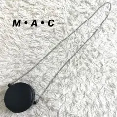 MAC マック　ノベルティ　キーチェーンバッグ　黒　ブラック　ミニポーチのサムネイル