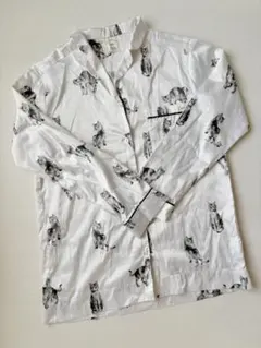 ジェラートピケ猫パジャマセット