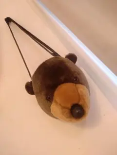 Wild Animal Head カワウソ ぬいぐるみショルダーバッグ