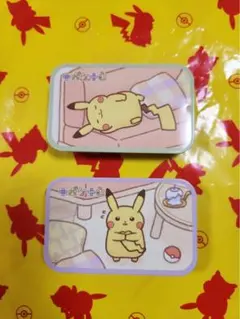【値下げ】プチ缶コレクション ポケモン 十ポケ十色 ピカチュウ 2種セット