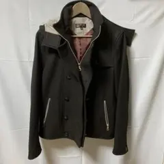 MICHEL KLEIN　ミッシェルクラン　コート ブラック　サイズ50