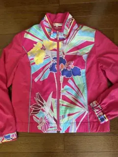LEONARD SPORT ジップアップ ブルゾン ピンク 40のサムネイル