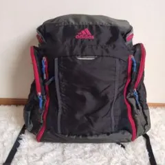 美品☆adidas リュック 大容量 修学旅行 林間学校 黒