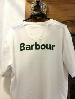 Barbour ロゴプリント Tシャツ ホワイトのサムネイル