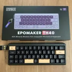 EPOMAKER TH40 40%レイアウト VIAメカニカルキーボード