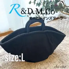 R&D.M.Co-オールドマンズテーラー　マルシェバッグ　ブラックのサムネイル