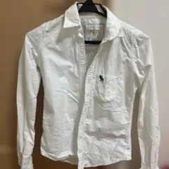 Abercrombie & Fitch ホワイトトップス　長袖シャツ XS