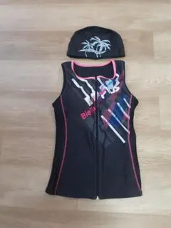 セパレーツFILA スイムショーツ セット スイムキャップ付き