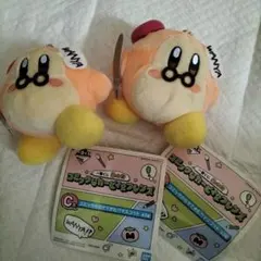 星のカービィ　一番くじ　コミックなカービィ＆フレンズ　C賞　ワドルディ　2点