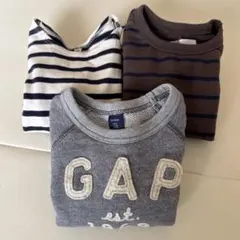 GAP 無印　長袖トップス 95cm 3点セット