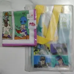 ジョジョ マツキヨ クリアバッグ ハンカチ オインゴボインゴ JOJO 承太郎