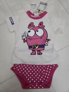 新品/難あり。/partyparty/ロンパース/80